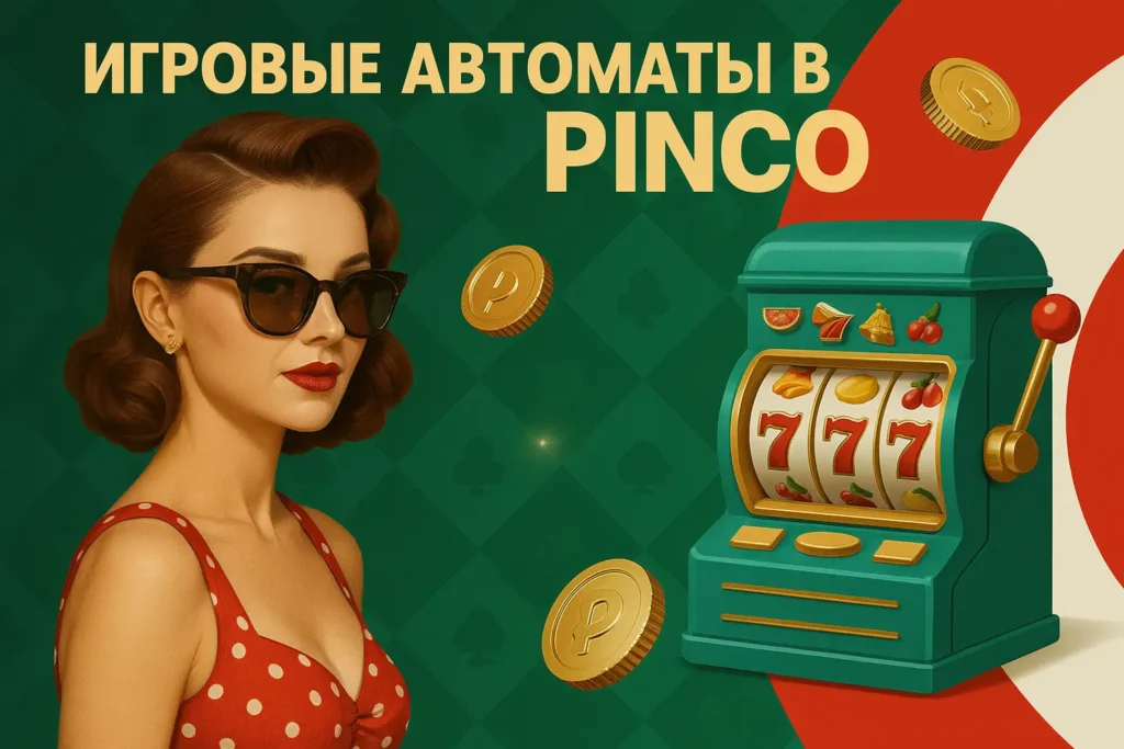 Игровые автоматы в казино Pinco